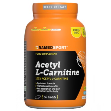 NAMED Acetil L-Carnitina 60 cps Potente Brucia Grassi Bruciagrassi Dimagrante CARNITINA