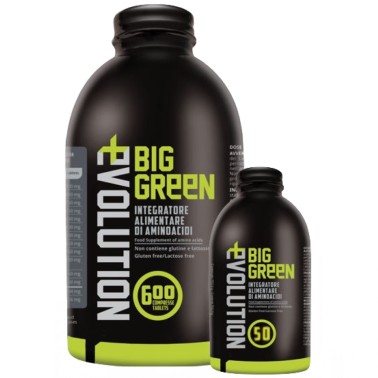 Big One Evolution Big Green Evolution - 600 cpr + 50 cpr AMINOACIDI COMPLETI / ESSENZIALI