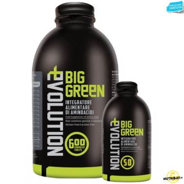 Big One Evolution Big Green Evolution - 600 cpr + 50 cpr AMINOACIDI COMPLETI / ESSENZIALI