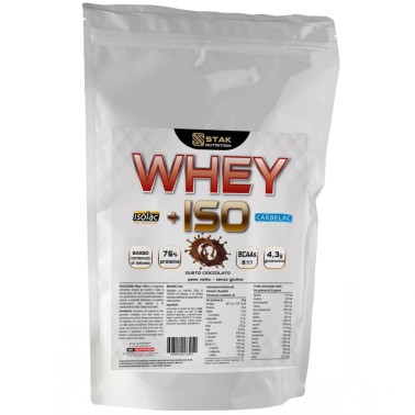 STAK NUTRITION Whey + Iso - 900 gr PROTEINE