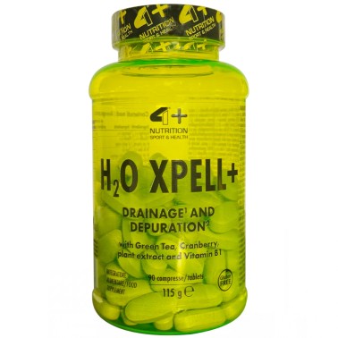 4+ Nutrition H2O Xpell+ - 90 cpr DRENANTI DIURETICI