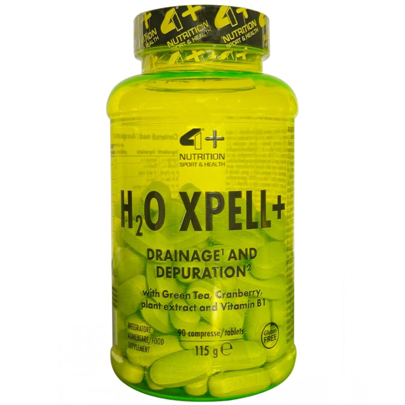 4+ Nutrition H2O Xpell+ - 90 cpr DRENANTI DIURETICI