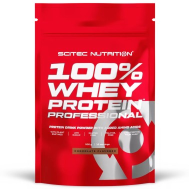 Scitec Nutrition 100% Whey Protein Professional 500 Gr. Proteine Siero del Latte PROTEINE
