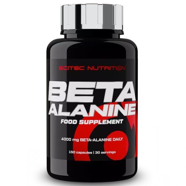 Scitec Nutrition Beta Alanine 150 caps. Integratore di Beta Alanina TONICI