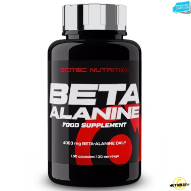 Scitec Nutrition Beta Alanine 150 caps. Integratore di Beta Alanina TONICI
