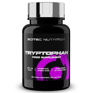 Scitec Nutrition Tryptophan 60 cps. Aminoacido Triptofano AMINOACIDI COMPLETI / ESSENZIALI
