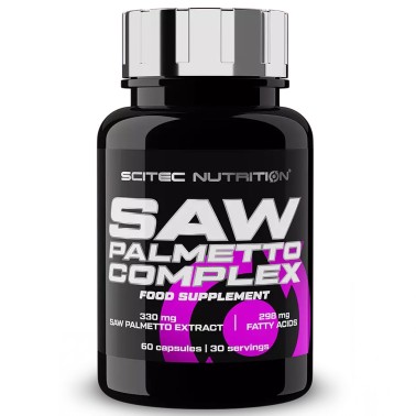 Scitec Saw Palmetto Complex 60 cps. Integratore Serenoa Repens salute Prostata BENESSERE-SALUTE