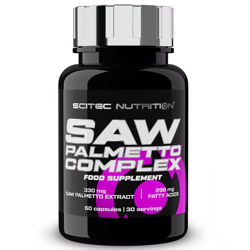 Scitec Saw Palmetto Complex 60 cps. Integratore Serenoa Repens salute Prostata BENESSERE-SALUTE