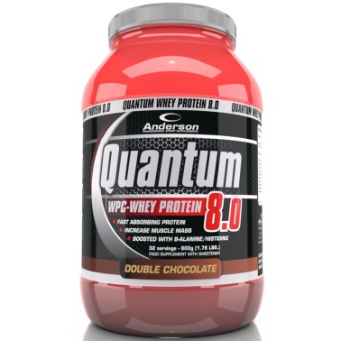 Anderson Quantum 8.0 800 gr Proteine del Siero Del latte Whey Isolate con Vitamine PROTEINE