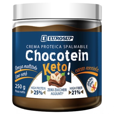 Eurosup Chocotein Keto! Crema Proteica Spalmabile - 250 gr AVENE - ALIMENTI PROTEICI