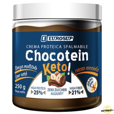 Eurosup Chocotein Keto! Crema Proteica Spalmabile - 250 gr AVENE - ALIMENTI PROTEICI