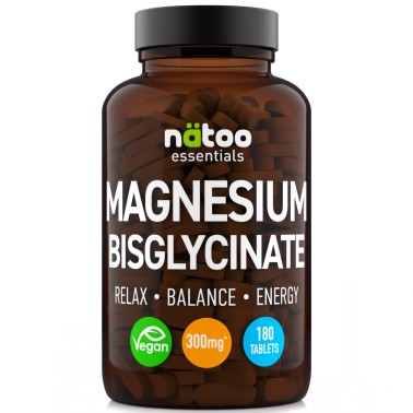 Natoo Essentials Magnesium Bisglycinate - 180 cpr SALI MINERALI