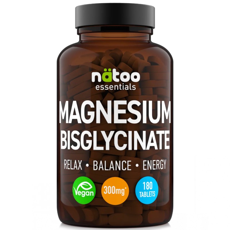 Natoo Essentials Magnesium Bisglycinate - 180 cpr SALI MINERALI