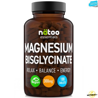 Natoo Essentials Magnesium Bisglycinate - 180 cpr SALI MINERALI