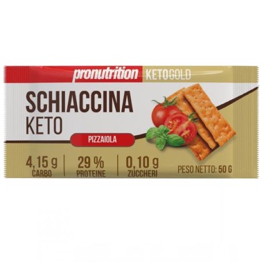 Pronutrition Schiaccina Keto Pizzaiola - 50 gr AVENE - ALIMENTI PROTEICI