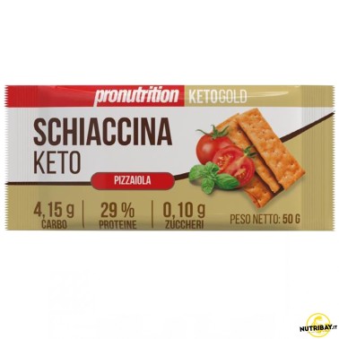 Pronutrition Schiaccina Keto Pizzaiola - 50 gr AVENE - ALIMENTI PROTEICI