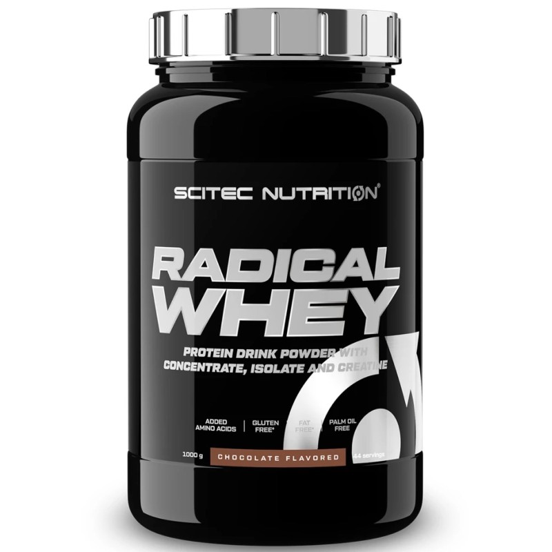 Scitec Nutrition Radical Whey - 1 Kg PROTEINE