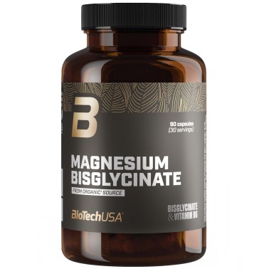 Biotech Usa Magnesium Bisglycinate - 90 caps SALI MINERALI