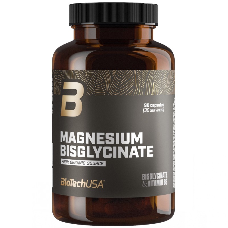 Biotech Usa Magnesium Bisglycinate - 90 caps SALI MINERALI