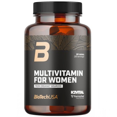 Biotech Usa Multivitamin For Women - 60 cpr VITAMINE