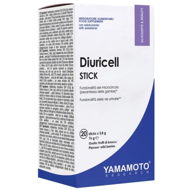 Yamamoto Research Diuricell Stick - 20 sticks da 3,8 gr DRENANTI DIURETICI