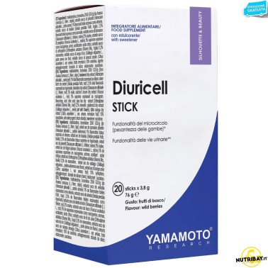 Yamamoto Research Diuricell Stick - 20 sticks da 3,8 gr DRENANTI DIURETICI