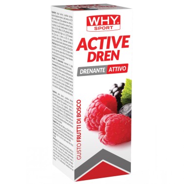 Why Active Dren Liquid 500 ml Drenante Depurativo con Betulla e Carnitina DRENANTI DIURETICI