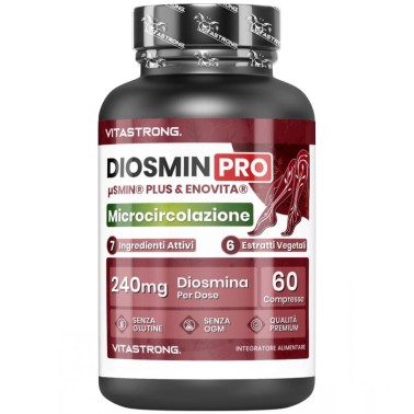 Vitastrong Diosmin Pro - 60 cpr BENESSERE-SALUTE