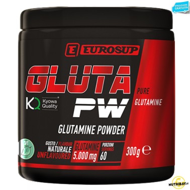 Eurosup Gluta Pw Glutamine Powder Kyowa - 300 gr GLUTAMMINA