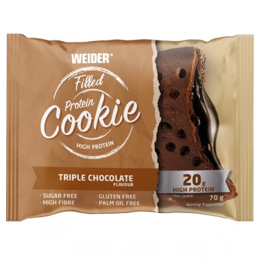 Weider Filled Protein Cookie - 1 biscotto ripieno da 70 gr AVENE - ALIMENTI PROTEICI