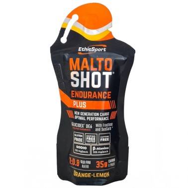 Ethic Sport Maltoshot Endurance Plus - 1 gel da 50 ml CARBOIDRATI - ENERGETICI