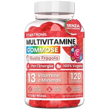 Vitastrong Multivitamin Gummies - 120 caramelle gommose VITAMINE