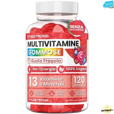 Vitastrong Multivitamin Gummies - 120 caramelle gommose VITAMINE
