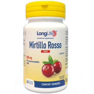 Long Life Mirtillo Rosso Forte - 60 caps BENESSERE-SALUTE