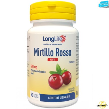 Long Life Mirtillo Rosso Forte - 60 caps BENESSERE-SALUTE