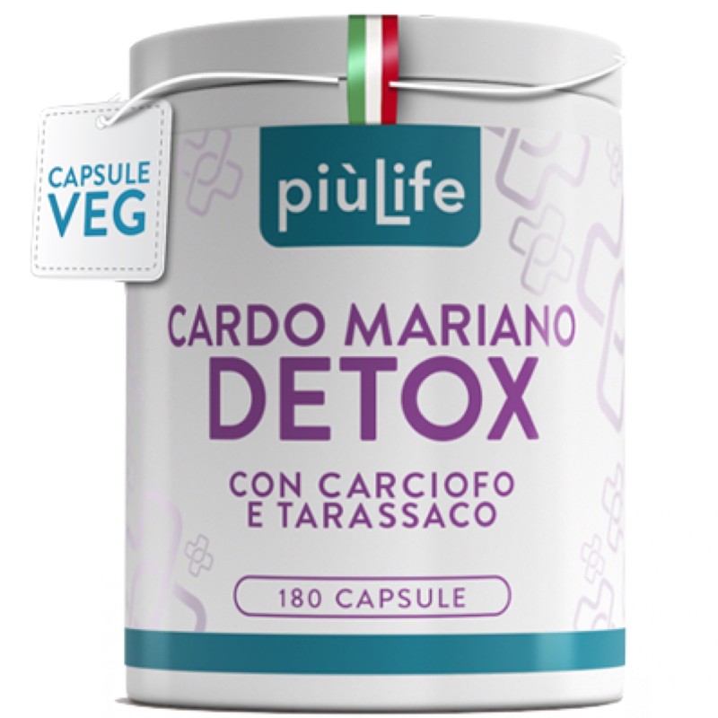 +Life Cardo Mariano Detox - 180 caps BENESSERE-SALUTE