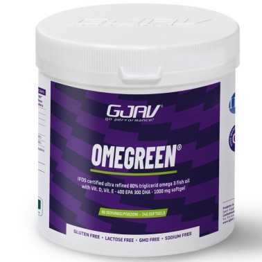Gjav Omegreen - 240 softgels IFOS 5 Stelle OMEGA 3