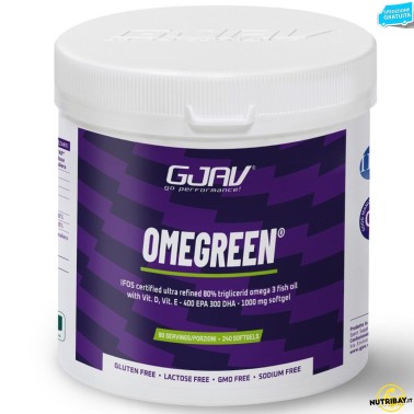 Gjav Omegreen - 240 softgels IFOS 5 Stelle OMEGA 3