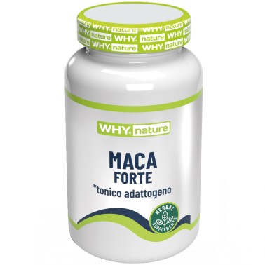 Why Nature Maca Forte - 60 cpr TONICI