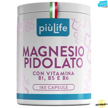+Life Magnesio Pidolato - 180 caps SALI MINERALI