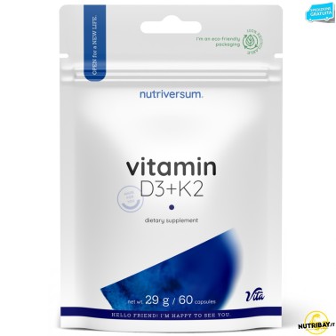 Nutriversum Vita Vitamin D3+K2 - 60 caps VITAMINE