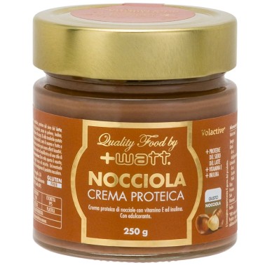 +Watt Nocciola Crema Proteica - 250 gr AVENE - ALIMENTI PROTEICI