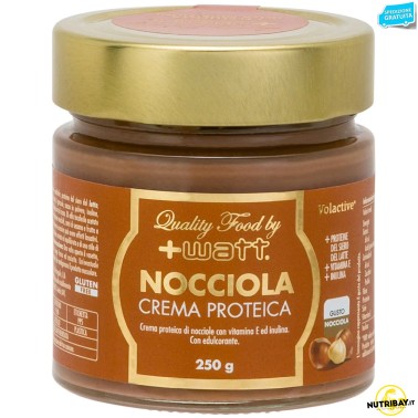+Watt Nocciola Crema Proteica - 250 gr AVENE - ALIMENTI PROTEICI
