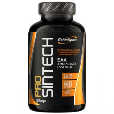 ETHIC SPORT PROSINTECH 120 caps Eaa Essenziali con Vitamine AMINOACIDI COMPLETI / ESSENZIALI