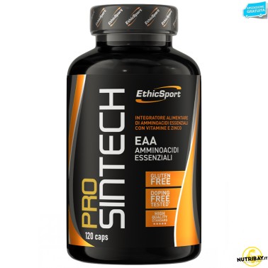 ETHIC SPORT PROSINTECH 120 caps Eaa Essenziali con Vitamine AMINOACIDI COMPLETI / ESSENZIALI