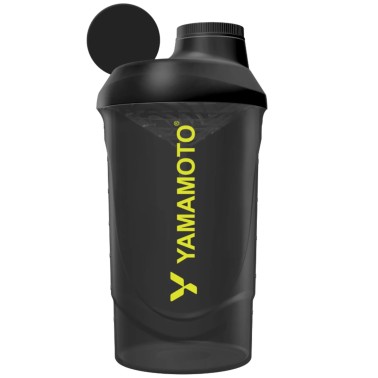 Shaker Colore Nero - 600 ml. di Yamamoto Nutrition ACCESSORI