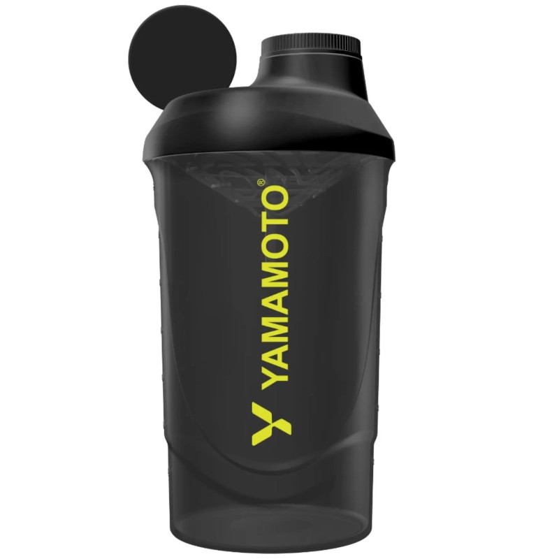 Shaker Colore Nero - 600 ml. di Yamamoto Nutrition ACCESSORI