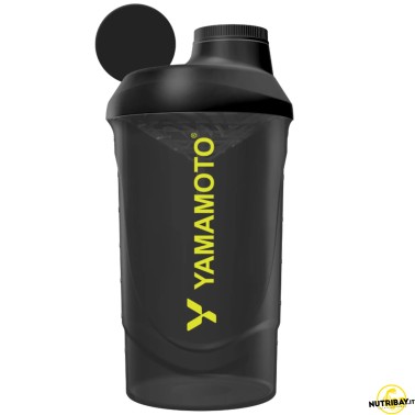 Shaker Colore Nero - 600 ml. di Yamamoto Nutrition ACCESSORI