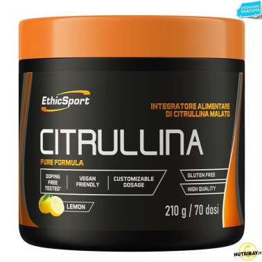 Ethic Sport Citrullina Pure Formula - 210 gr PRE ALLENAMENTO
