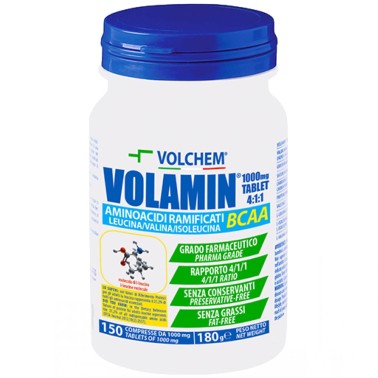Volchem Volamin 4:1:1 Tablet - 150 cpr AMINOACIDI 3.1.2 - 4.1.1 - 10.1.1 - 12.1.1